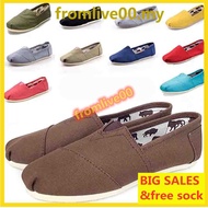 Size 35-45 Toms Shoes Men and Women Toms Thomas Shoes Canvas Shoes Pure Color Flat Casual Couple Sho