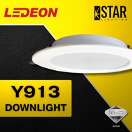 YETPlus LEDEON Recessed Downlight Y913 12W 18W 24W LED Round SIRIM Ceiling Lampu Siling 6500K Daylig