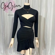 Coordinate Esther Terno Knitted Dress Go Glam Apparel