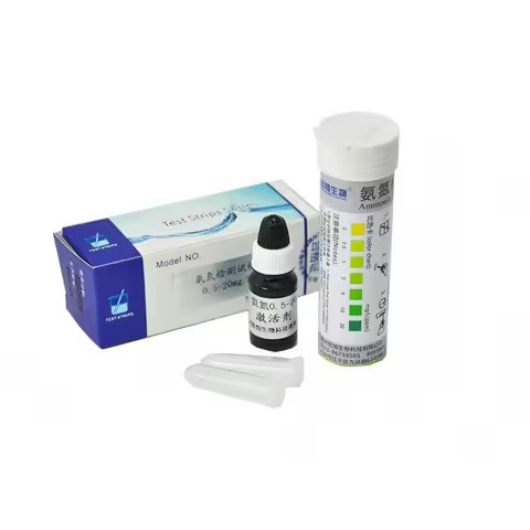 Ammonia nitrogen test strip Measuring Range 0-20mg/L