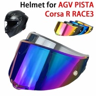 PISTA GP RR Helmet Visor for AGV PISTA CORSA R RACE3 Shield Uv Protection Windshield Casco Moto Acce