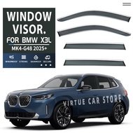 Suitable for BMW X3 E83 F25 G01 G48 special car window visor,car door rain guard,car rain shield,sid