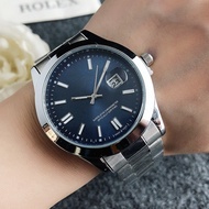 2026 Fashion Sports Korean Casual Men's Watch Quartz Watch Steel Band Women's Watch Waterproof Steel