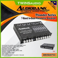 THUNDER SERIES AB-EQ407V2 7-Band / AB-EQ409 9-Band In-Dash Parametric Equalizer