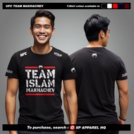 💥2024 DESIGN💥 UFC VENUM TEAM ISLAM MAKHACHEV JERSEY MICROFIBER TSHIRT