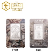 TURBO [1OZ] PAMP The Buddha Silver Minted Bar 999Silver