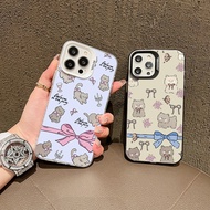 Bowknot IMD Casing for OPPO A18 A17 A16 A15 A60 A58 A54 A53 A5s A5x A5 A3 Pro A38 A31 A3x A98 A95 A9