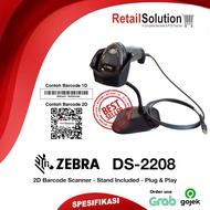 Zebra DS2208 DS2208 2D USB Imager/ SERIAL/ RS232 Barcode Scanner Symbol