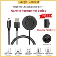 For Garmin Forerunner 965 955 945 935 745 255 245 165 158 45 55 Charger Charging Dock