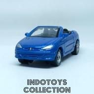Maisto ~ Peugeot 206 CC biru