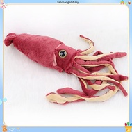 Giant Marine 25" Squid Plush Toy Simulation Squid Stuffed Animal Kids Doll Gift
