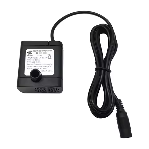 JT-280 JT-280A 12V 24V DC 15W 650L/h submersible Single suction motor pump mini electric water pump