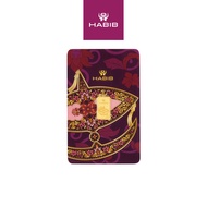 HABIB 1g 999.9 Gold Bar (Wau) - Manufactured By LBMA Goods Delivery Refiner