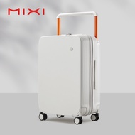 Mixi กระเป๋าเดินทางแบบลากที่จับกว้างขนาดห้องโดยสาร20นิ้ว PC กระเป๋ากล่องแข็งขนาด24นิ้วความจุมากกระเป