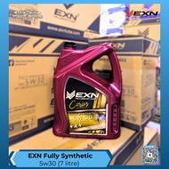 EXN LUBE Engine Oil - 5w30 (7 liter) - Fully Synthetic Engine Oil - SN/GF-4 - Automobile, Van, 4x4, 