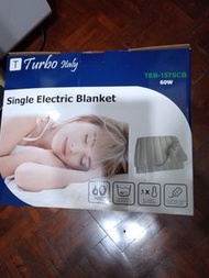 Turbo Italy 單人電熱毯 TEB-157SCB