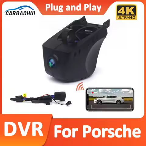 UHD 2160P Dash Cam Camera Car DVR for Porsche 911 991 For Porsche Panamera 970 Cayenne 958 for Porsc