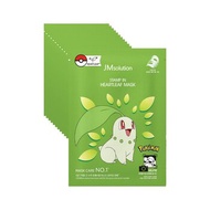 JM Solution Pokemon Stamp In HeartLeaf Mask 10pcs