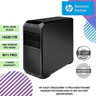 HP Z4G4T XW2223/WIN 11 PRO/16GB/1TB/AMD RADEON PRO W5500 8GB FH 4DP GFX WST (664V9PA#AB4)
