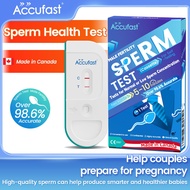 ACCUFAST Sperm Test Kit For Male Pregnancy Preparation Accuracy 99% Sperm Count Test