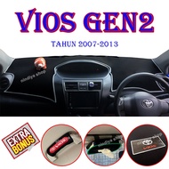 Vios Gen2 Car Dashboard Cover Car Dashboard Decoration