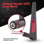 Onelinkmore 2.4GHz 5GHz 10dBi RP-SMA Male WiFi Router Antenna
