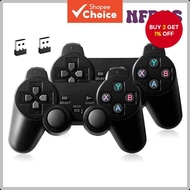 Wireless 24G Game Controller Gamepad Joycon Joystick Holder for PC, Laptop, PS3, Android TV Box, and