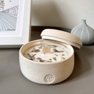 手工陶蠟燭 快樂鼠尾草系列