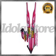 Yamaha F1ZR 1997 White Oink List Motorcycle Body Striping Stickers Best Yamaha F1ZR 1997 Standard St