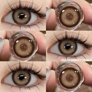 [Doll Eye]Eyeshare 2pcs Brown Contact Lens Asura Series Colored Natural Lens 14.5mm Yearly Contact L