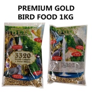 Premium gold 3320 bird food 2kg