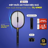 Vợt muỗi Tuli VM02 Công suất 2W 2in1 Kiêm Đèn bắt muỗi tự động 3 lớp lưới An toàn hiệu quả Bảo hành
