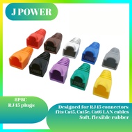 10PCS Cat5 Cat6 RJ45 Rubber Protector Cap / Rubber Boot / Network Lan Cable Protector Rubber Cap