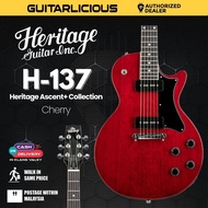 Heritage Ascent+ Collection H-137 Electric Guitar, ( H-137 / H137 / H 137 )