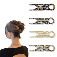4Pack of Women's Hair Clips，French-style hair clips suitable for most hair types，Applicable2Inner Te