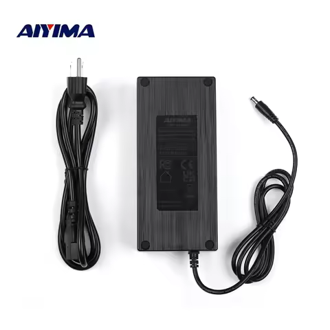 AIYIMA Audio GaN 48V 10A/5A DC Power Supply Charger Amplifier Power Adapter For TPA3255 Amp Input 10