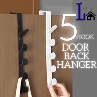 Multifunctional Back Door Hanging Hook Space Saver Door Hanger Hook Backpack Long Row Hanging Rack High Load Capacity