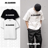 Jil SANDER t-shirt, cool cotton unisex, oversize t-shirt for men and women, loose form 918 Ofus