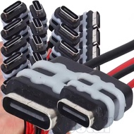 2/8Pcs Type-C Female Socket Connector - Panel Mount Charging Port - Waterproof - Jack Female Chargin