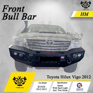 Toyota Hilux Vigo 2012-2015 Front Bull Bar Metal V1 Vigo Gun26 Bull Bar Depan Besi Vigo Kun26 Bumper
