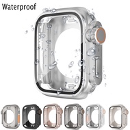 360 Full Waterproof Case for IWatch 45mm 41mm Protector Glass IWatch Series 8 7 4 5 6 Se 44mm 40mm Upgrade Change To Ultra