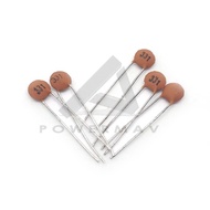 5pcs 330pf ceramic capacitor 50V 330 pf 3300 Ceramic Capacitor 50v 2pf Red DIP Capacitance for pcb b