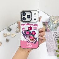 RICH FLOWER Double Riches Win Color Case Compatible For IPhone 11 12 13 14 15 16 17 Pro Max 12 Mini 