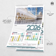Fasting Calendar 2026 I Wall Calendar I Size 31x47 I D02