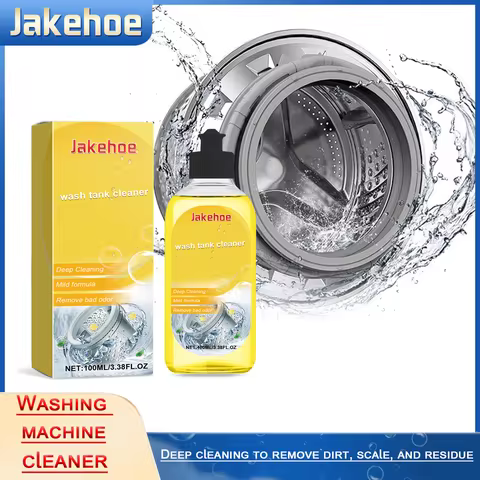 Washing Machine Cleaner Eco-Friendly Deep Cleaning Liquid Washer Cleaner Deodorizer Detergent Washin