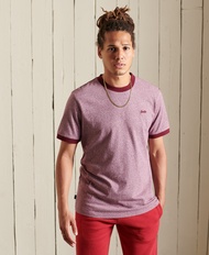 Superdry Organic Cotton Vintage Ringer T-Shirt - Purple