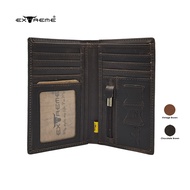 Extreme RFID Medium Long Wallet | Men Wallet Leather | Genuine Cow Leather Wallet | Extreme RFID Dom