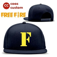 Topi letda ff topi snapback bahan tebal premium di jamin mantap