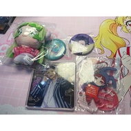 MAIRIMASHITA IRUMA-KUN Merchendise Jazz Opera Kalego Plush Character Pin Badge Acrylic Stand