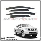 Injection Door Visor for Nissan Navara D40